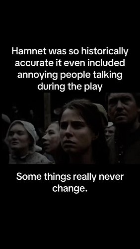 Hamnet Proves Audiences Never Change #hamnet #movietheater #filmcommunity #theatergoers #reelpete