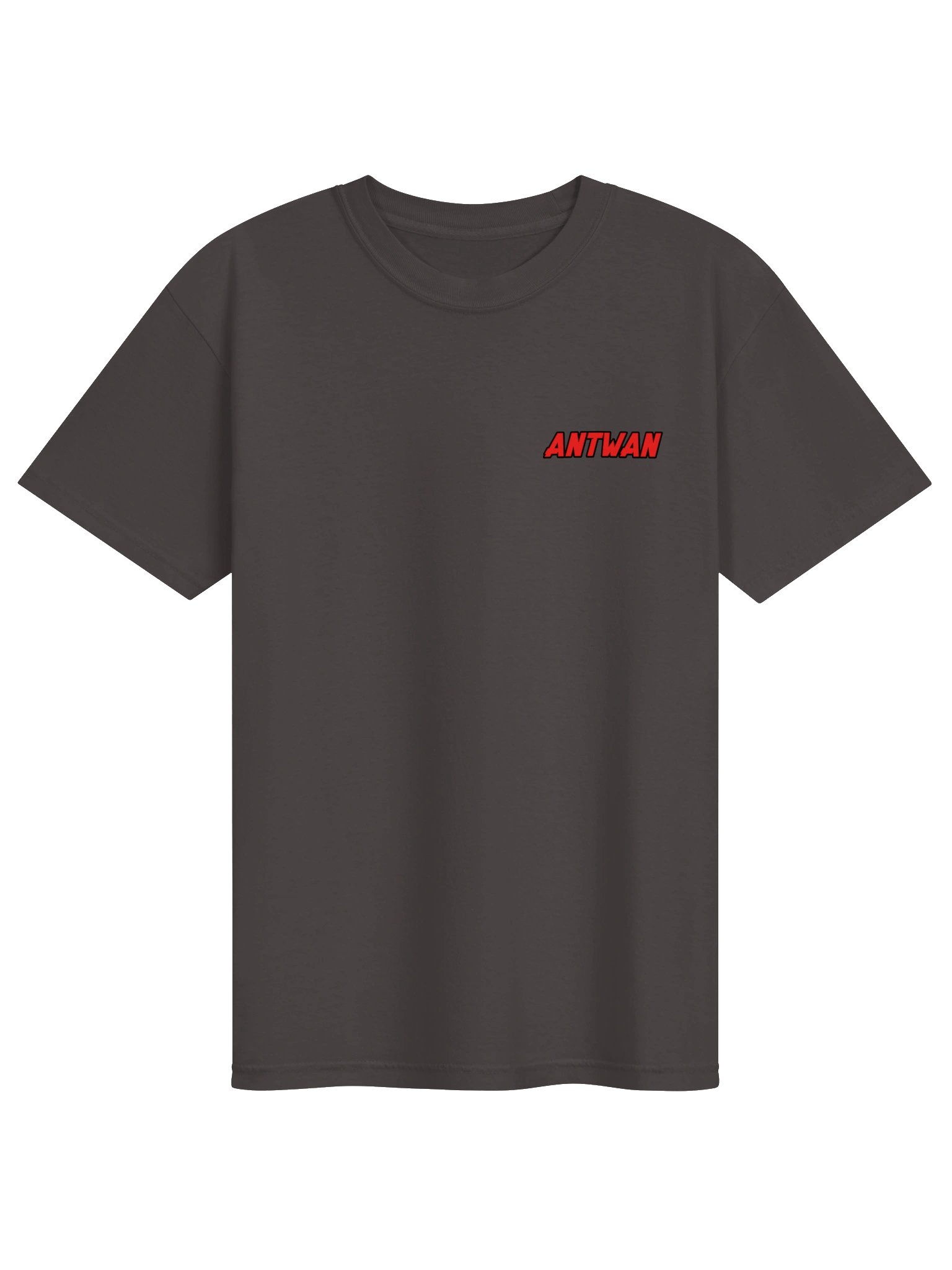 ANTWAN Bold Red Graphic Tee, (Drutti's NICKNAME) product image (3)