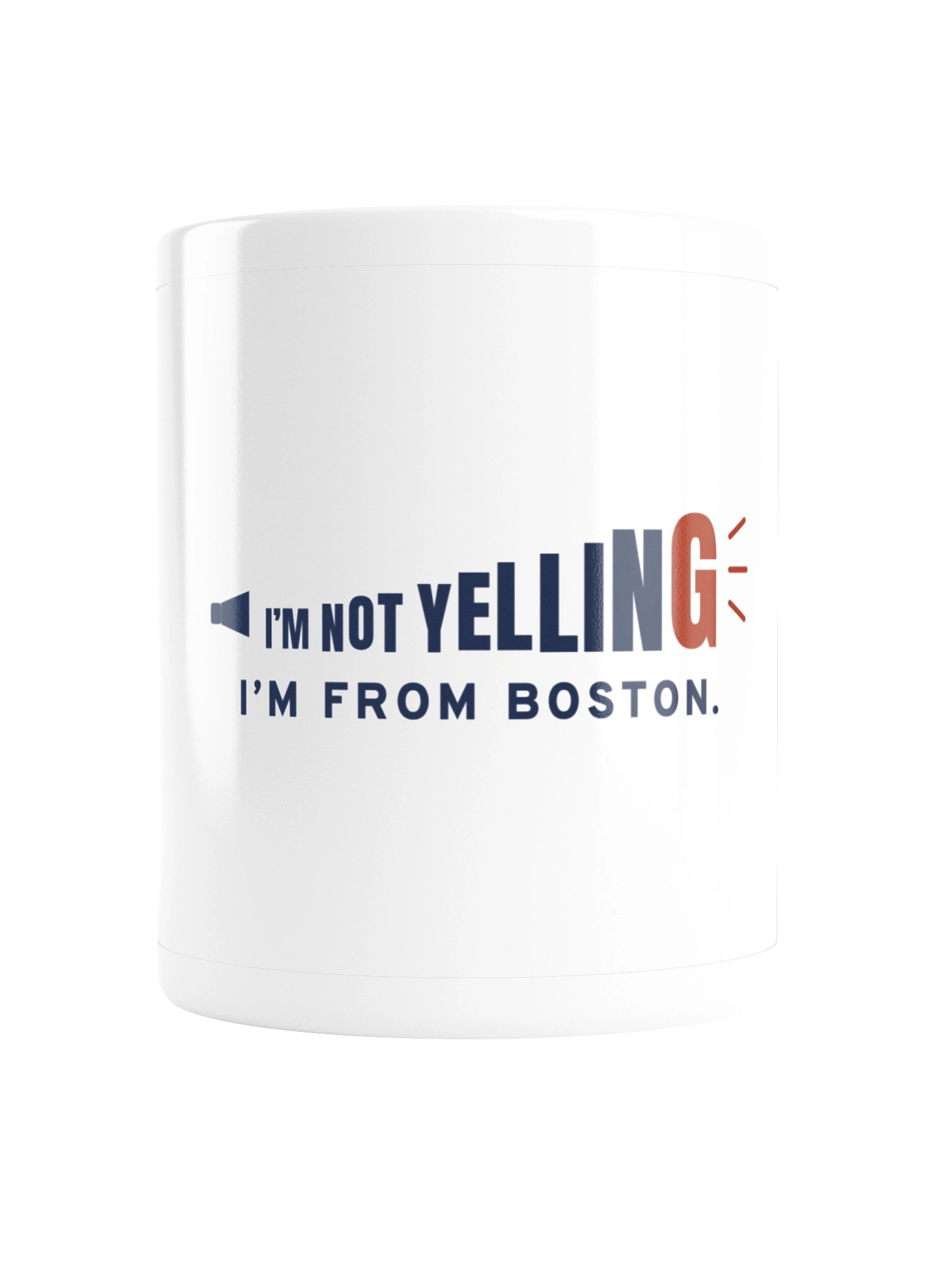 I'm Not Yelling, I'm From Boston Mug (11 oz) product image (2)