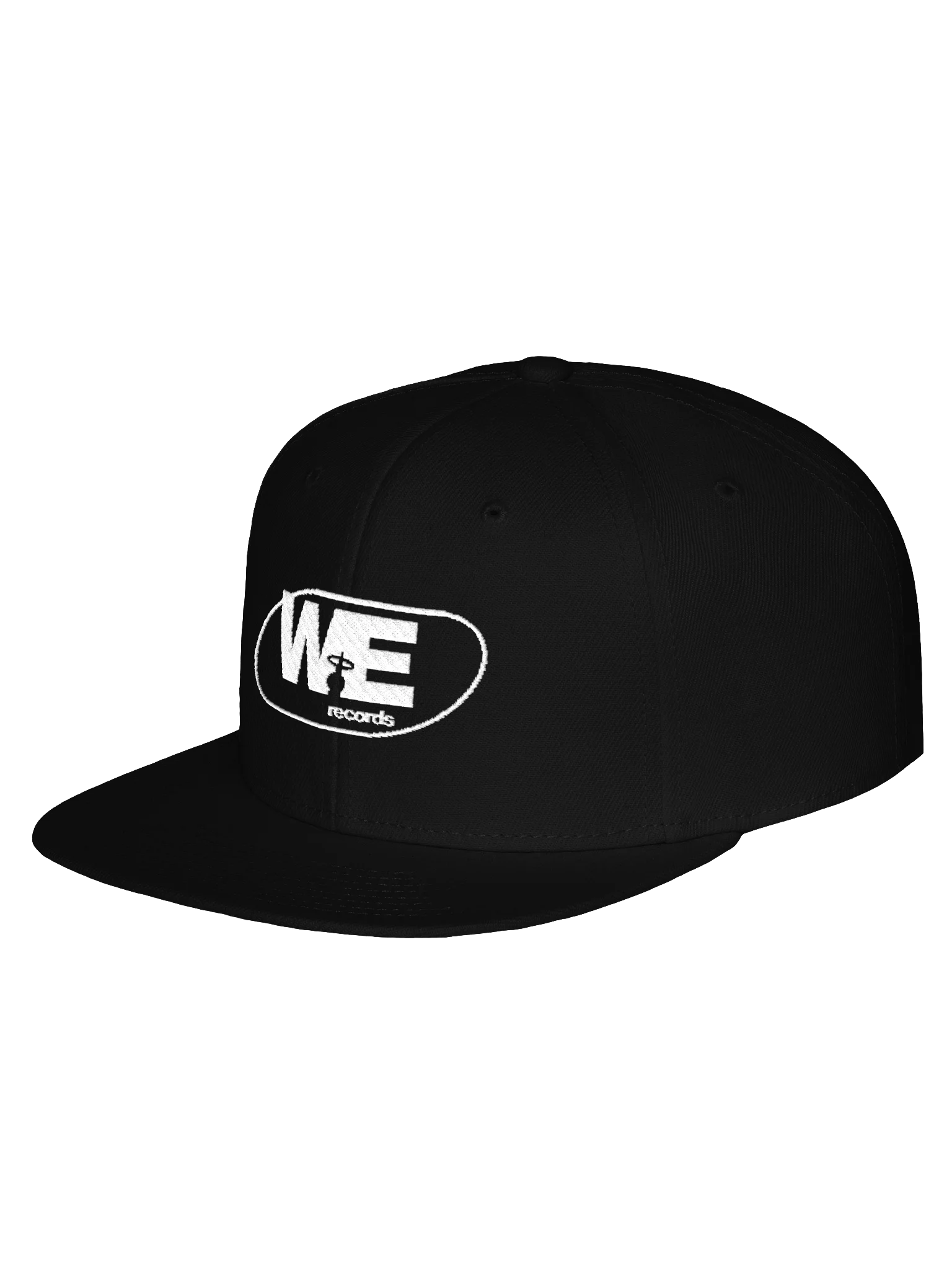 WE Records Wool Blend Snapback Cap product image (2)