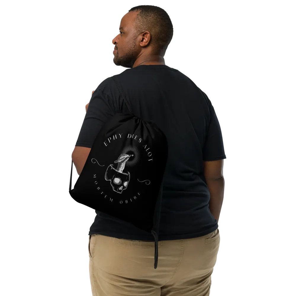 The Heritage Collection Grayscale Drawstring Bag product image (6)