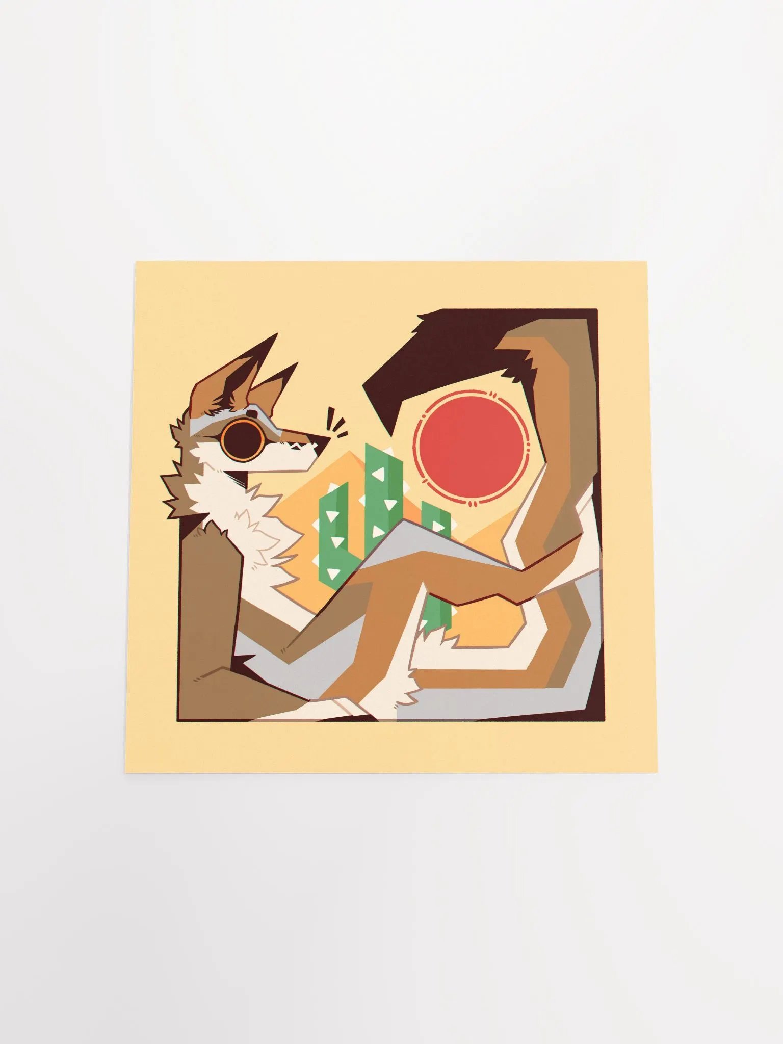 Desert 'Yote - Print product image (3)