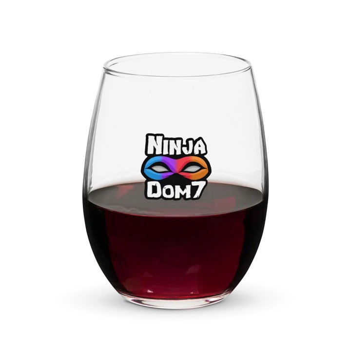 Ninja Logo Stemless Wine Glass product image (1)