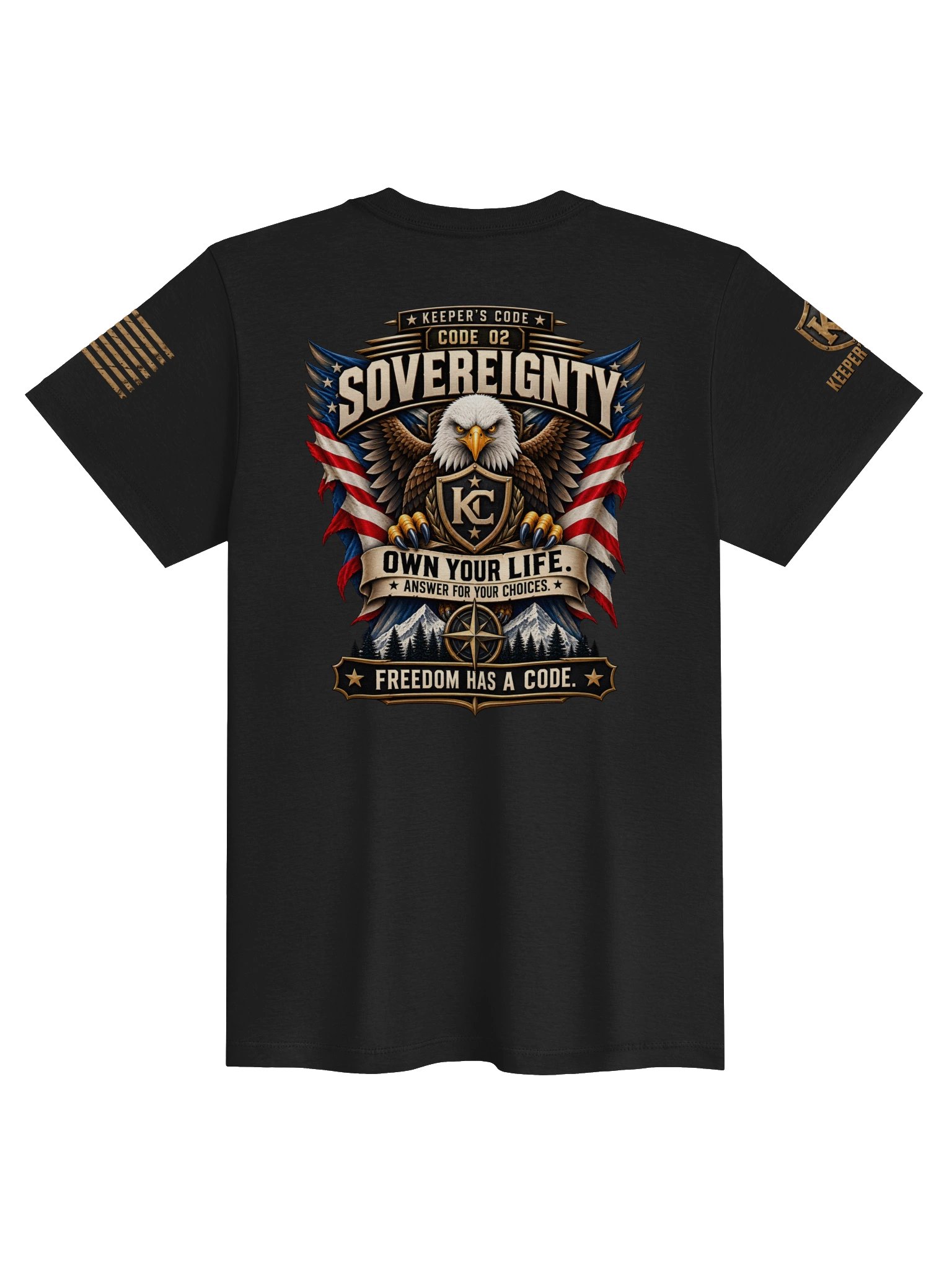 Women’s American Eagle Patriotic Graphic T-Shirt product image (3)