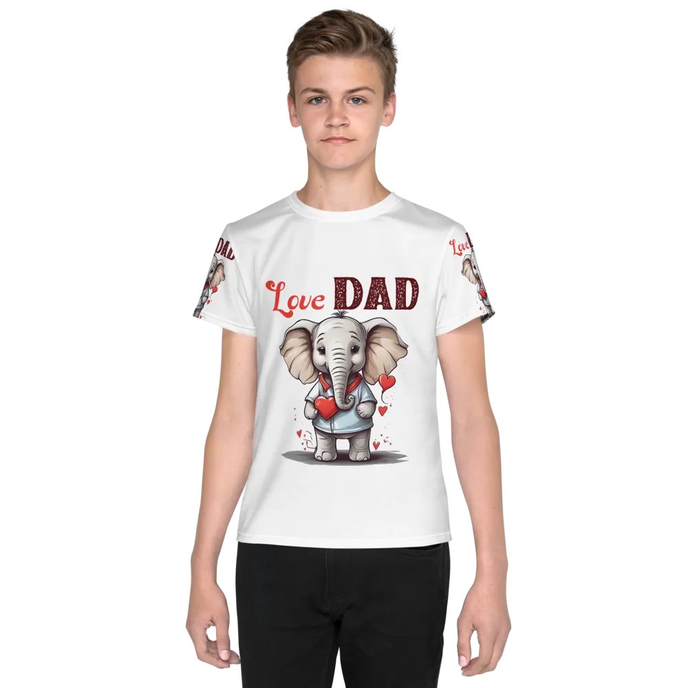 Love DAD t shirt product image (1)