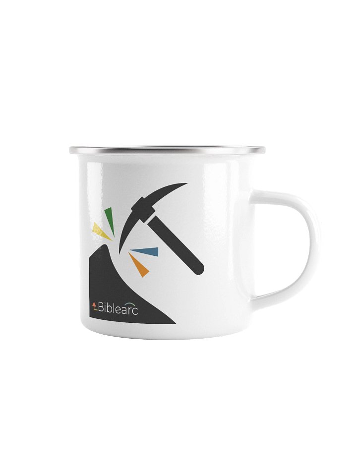 Dig Deeper Enamel Mug product image (1)