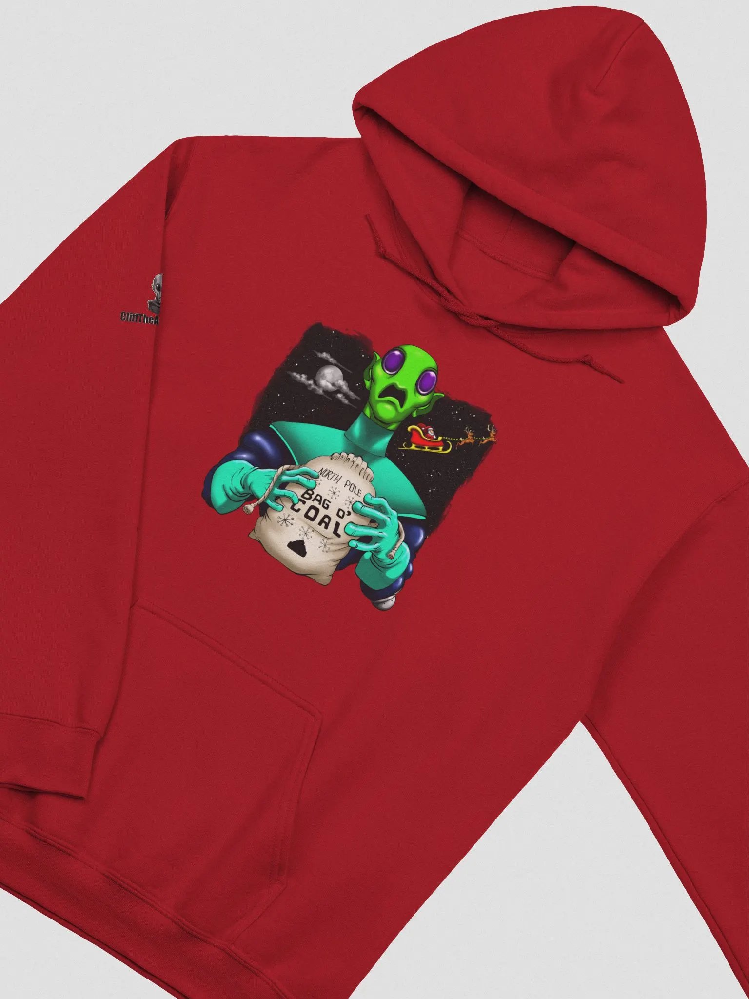 Bag O' Coal - Christmas Hoodie product image (35)