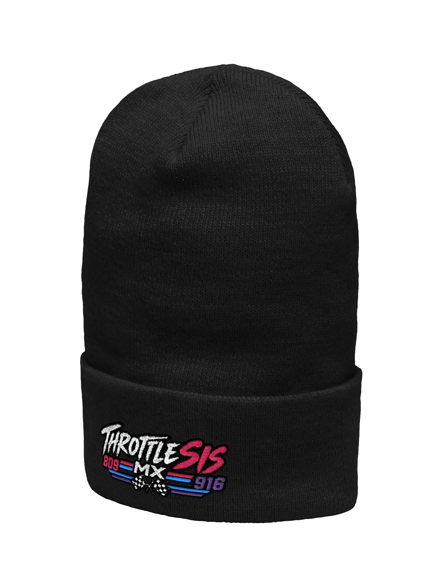 Throttle Sis MX Logo Emblem Beanie product image (2)
