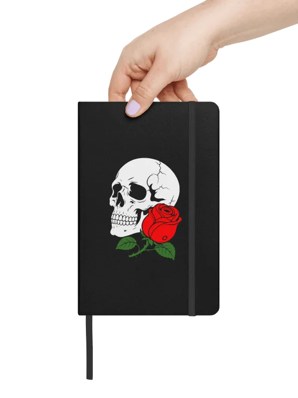 Skull & Rose Hardcover Notebook product image (3)