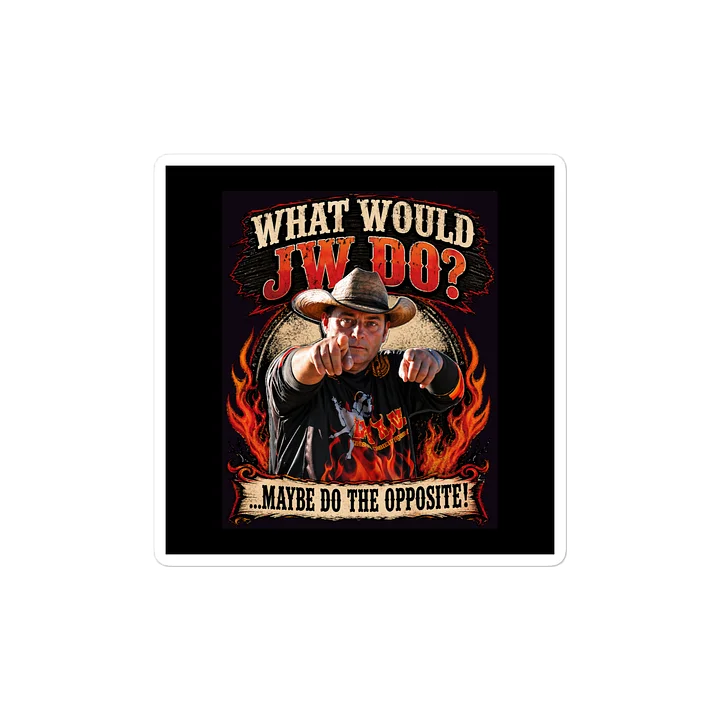 WWJWD? Sticker product image (2)