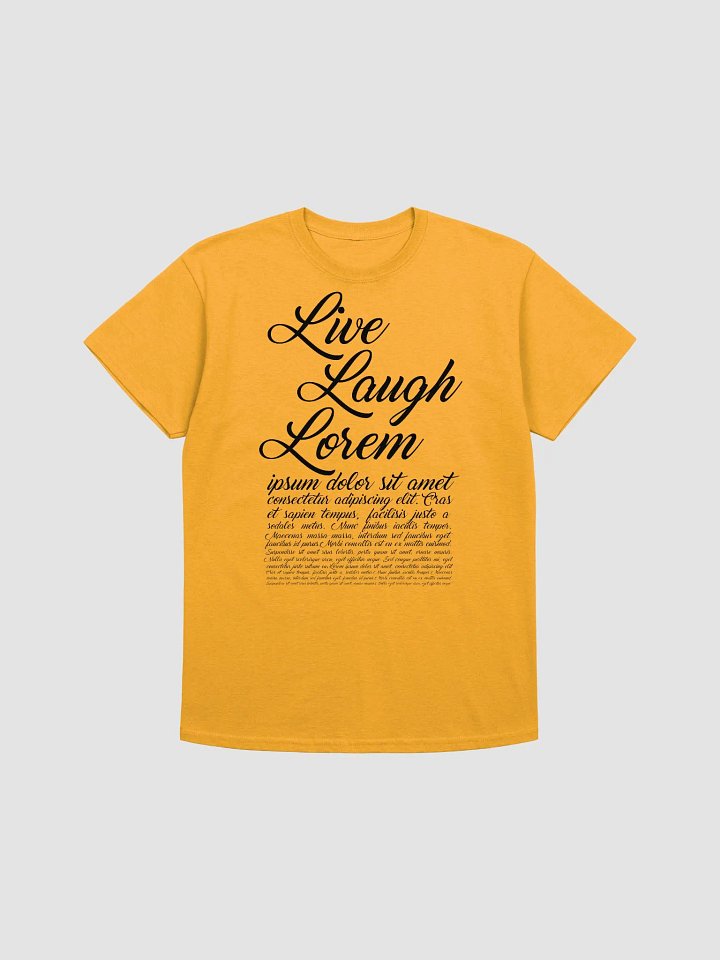 Live Laugh Lorem Ipsum Light Mode Heavyweight T-Shirt product image (1)