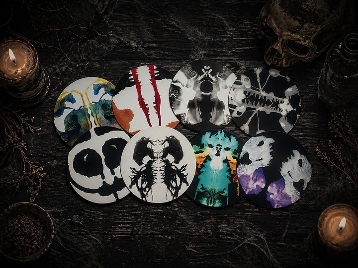 Pocket Portals | Small Surreal Scrying Mirrors | 60 Cards round product image (2)