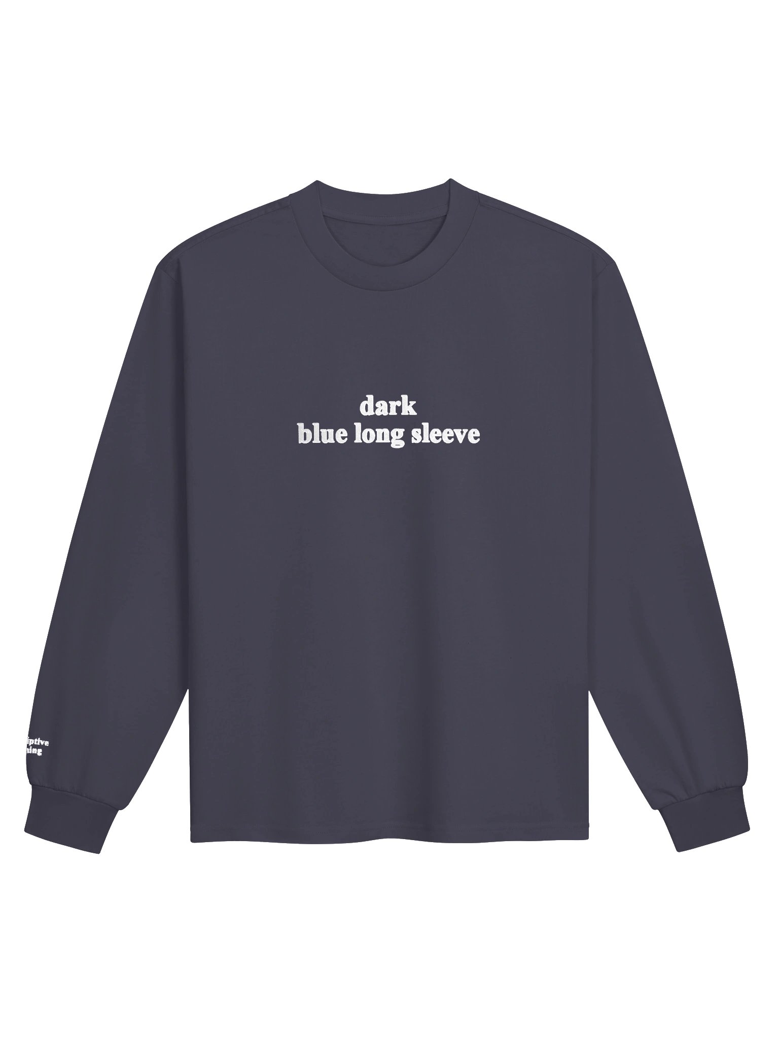 Weighted Unisex Long sleeve product image (1)