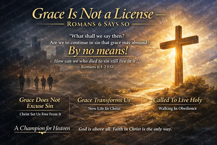 Grace Is Not a License [Digital Download] product image (1)