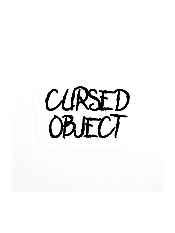 Cursed Object || Sticker product image (1)
