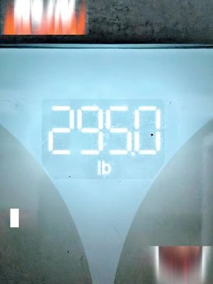 #WeighInWednesday results...weghed in at 295.0 lbs. That's down 2.3 lbs this week! In total, I am down 28.1 lbs total since Nov 27, 2024, with 75.0 lbs to go! #weightlossjourney