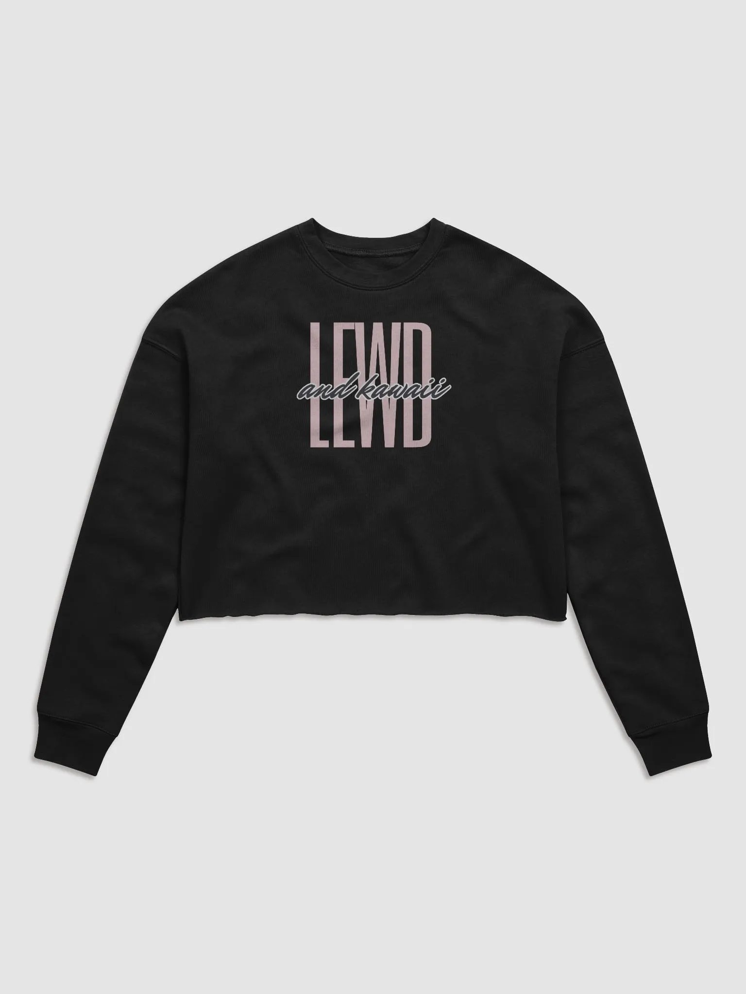 Lewd and Kawaii Cropped Sweater product image (1)