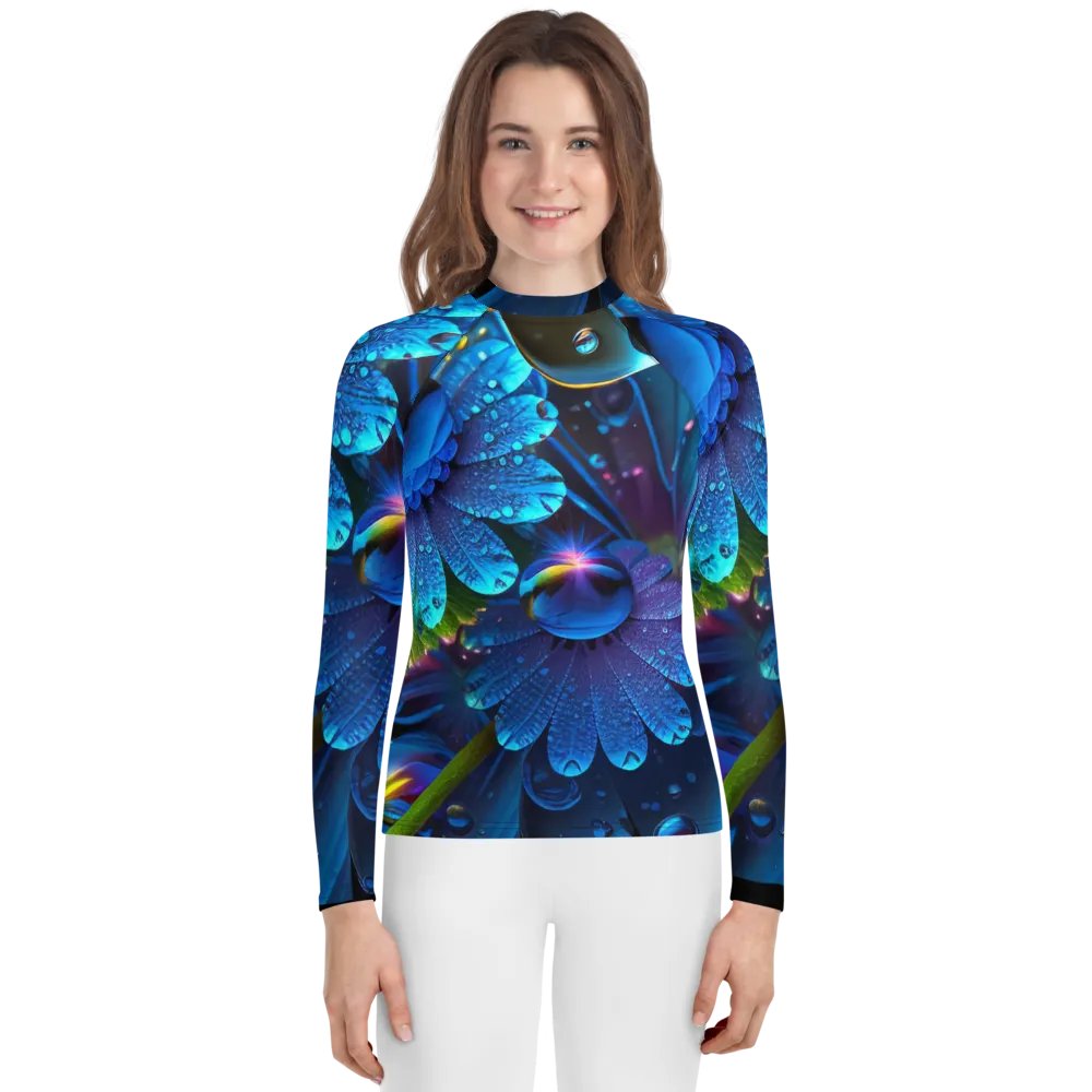 Kawaiikitten Exclusive Premium DewDrop Surfing Rash guard Full sleeved T-Shirt product image (3)