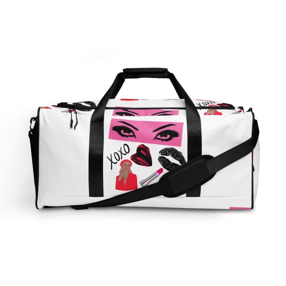 "XOXO" Collage Duffle Bag product image (2)