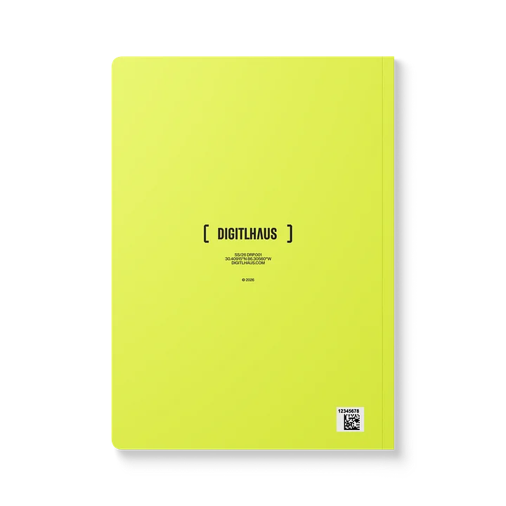 DigitlHaus Notebook - Yellow product image (2)