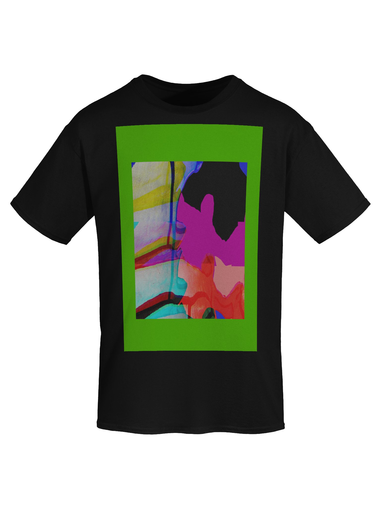 Vibrant Abstract Fusion T-Shirt product image (7)
