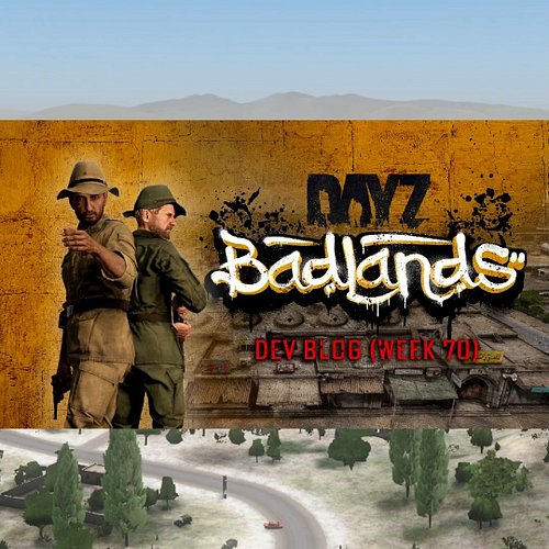 Badlands Devblog Week 70 just dropped.

🗺️ BADLANDS UPDATE: DEVBLOG WEEK 70 🗺️Title: NEW Weapons & Armor Coming To DayZ Badla...