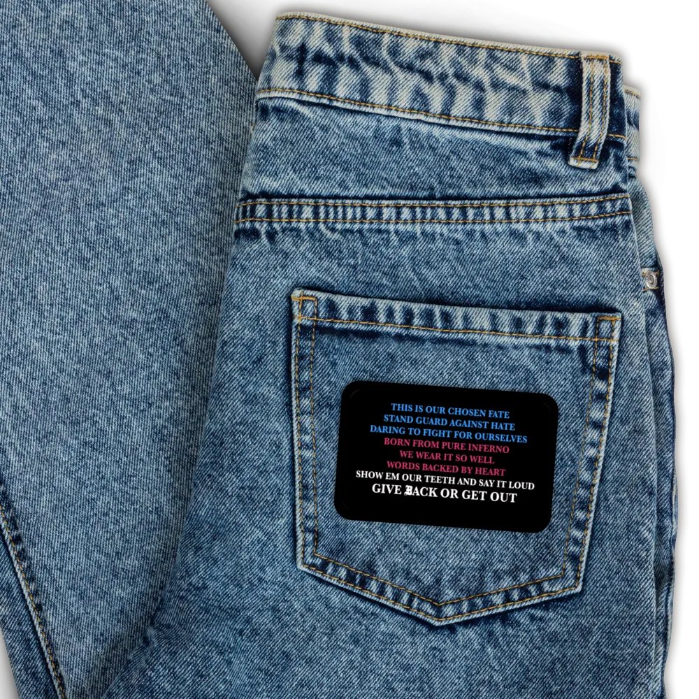 Mantra patch product image (3)
