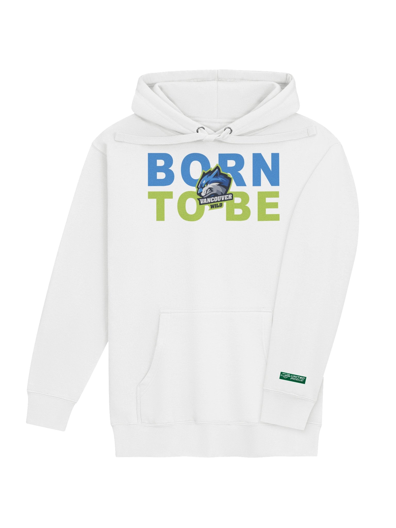 Vancouver Wild Born Slogan Series Hoodie product image (4)