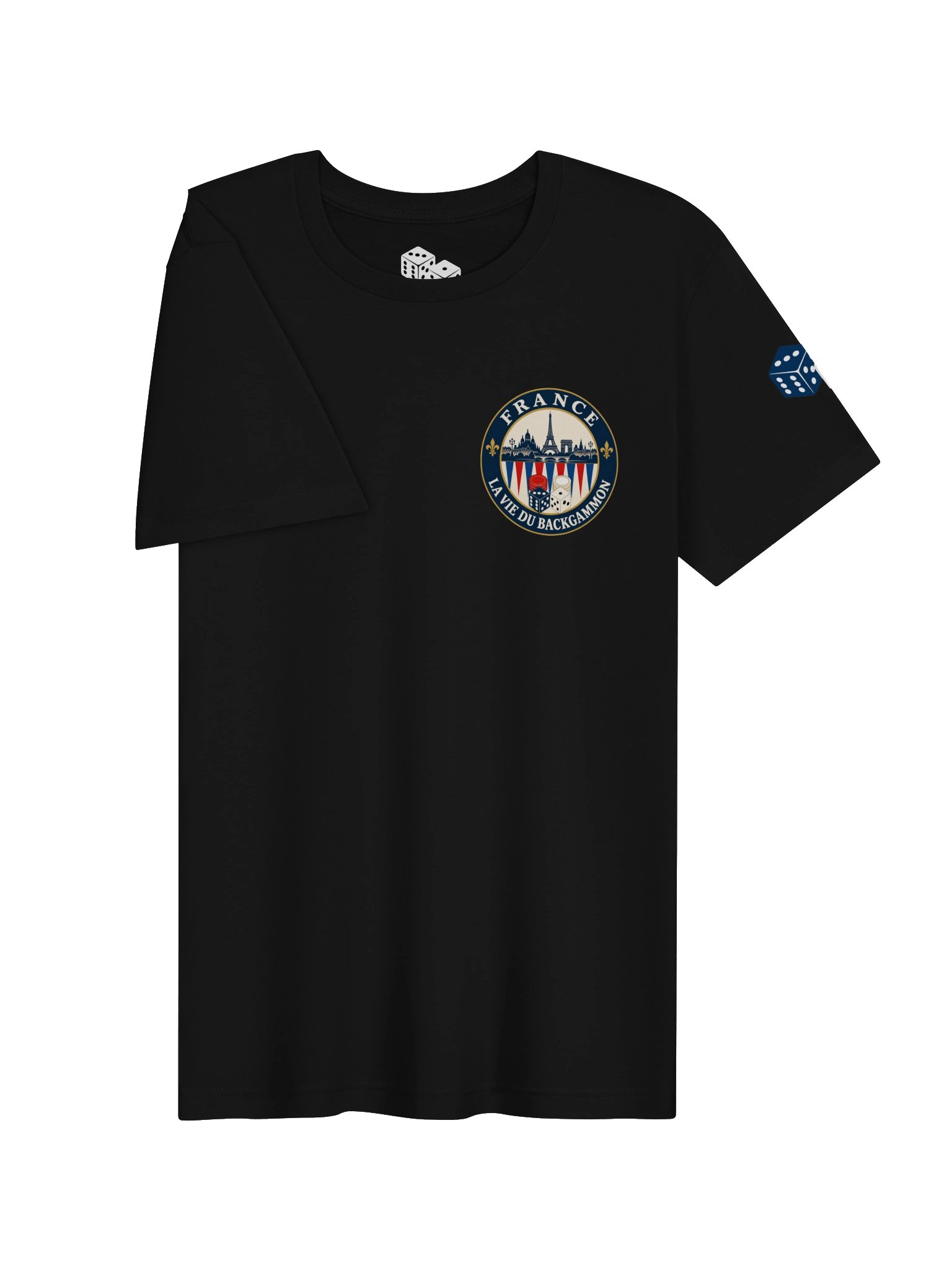 France Backgammon Emblem T-Shirt product image (3)