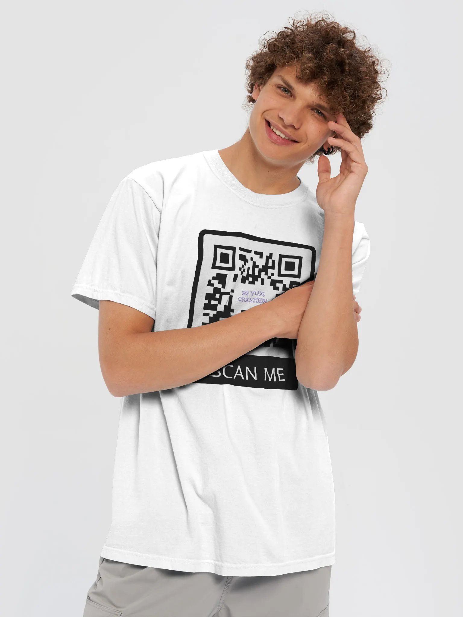 QR Code T-Shirt product image (5)