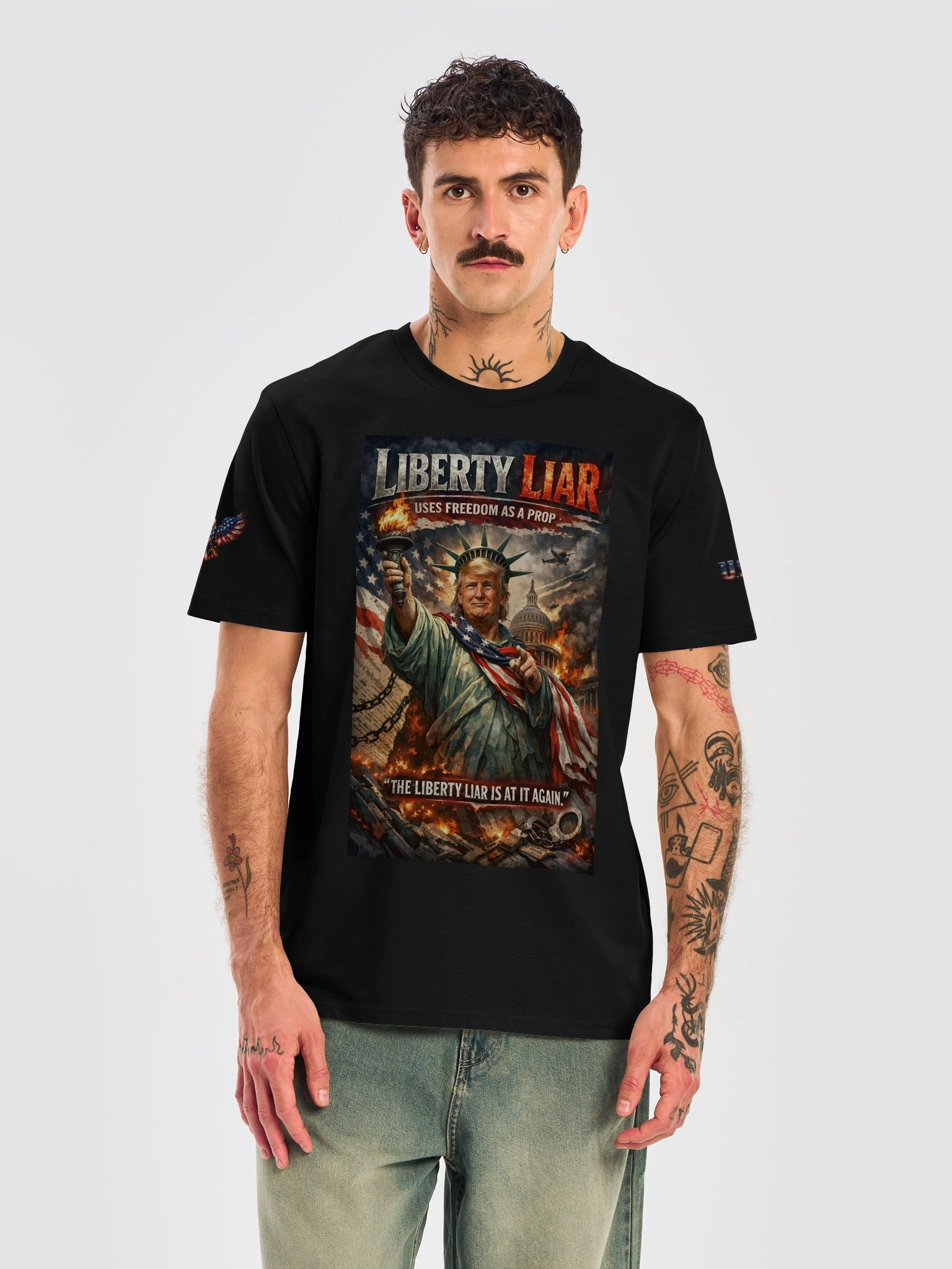 Liberty Liar — Limited Edition Statement Tee product image (5)