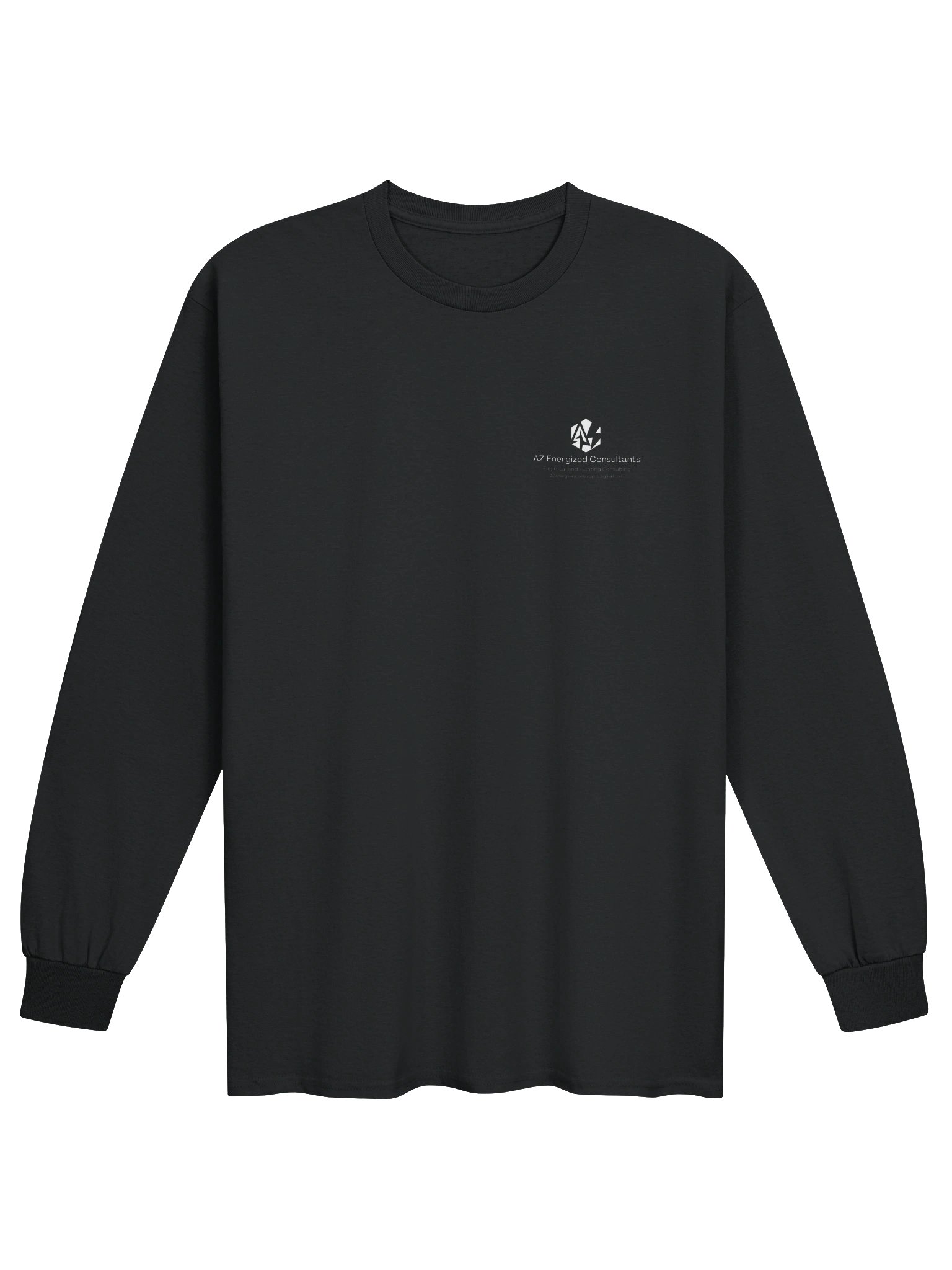 AZ Energized Consultants-2 sided long sleeved t-shirt product image (1)