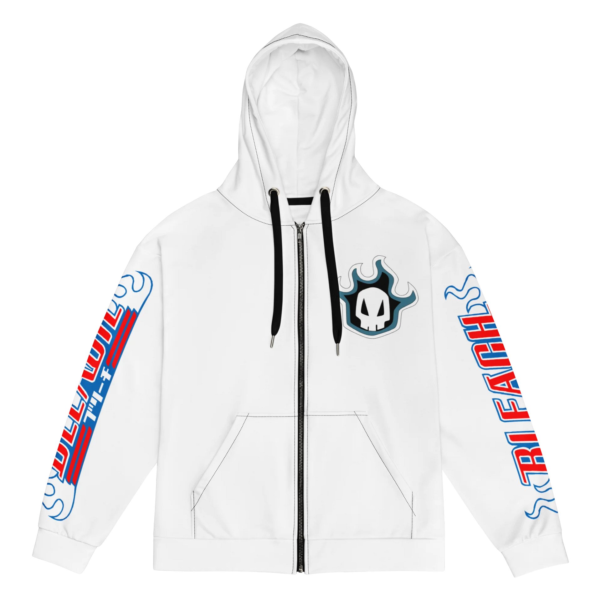 Bleach Flames Zip Hoodie product image (1)