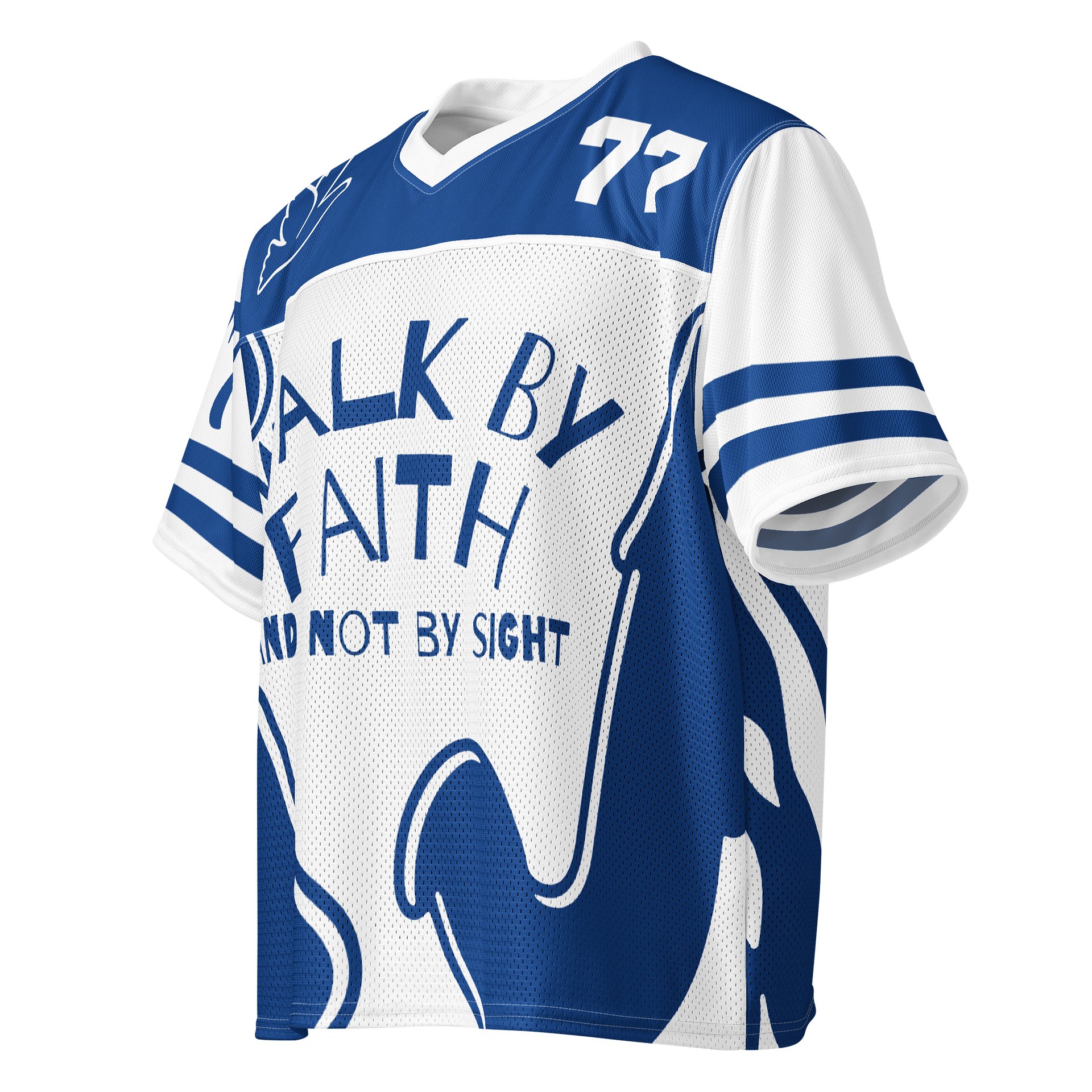 Walk by Faith Footy Jersey product image (1)