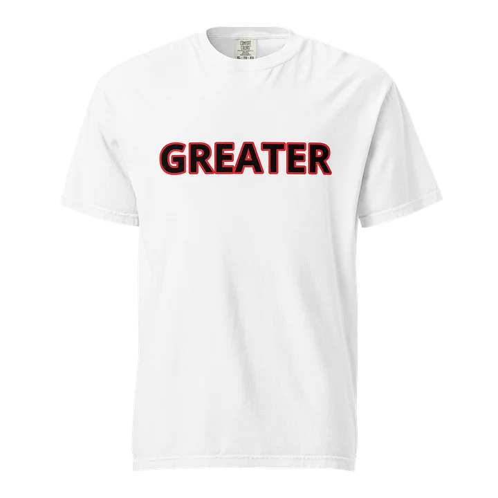 Greater short sleeve White T-Shirt product image (1)