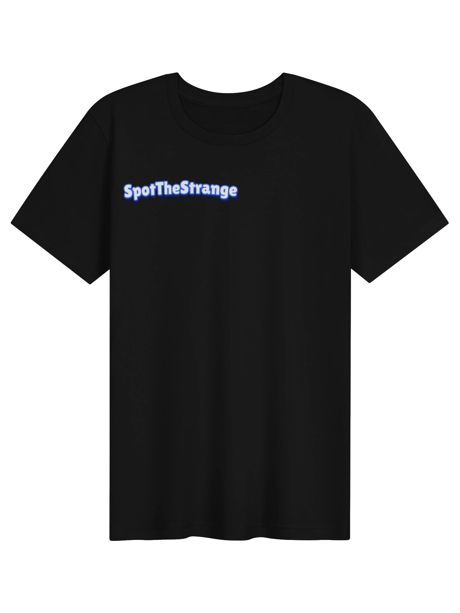 SpotTheStrange Text Tee Shirt product image (1)