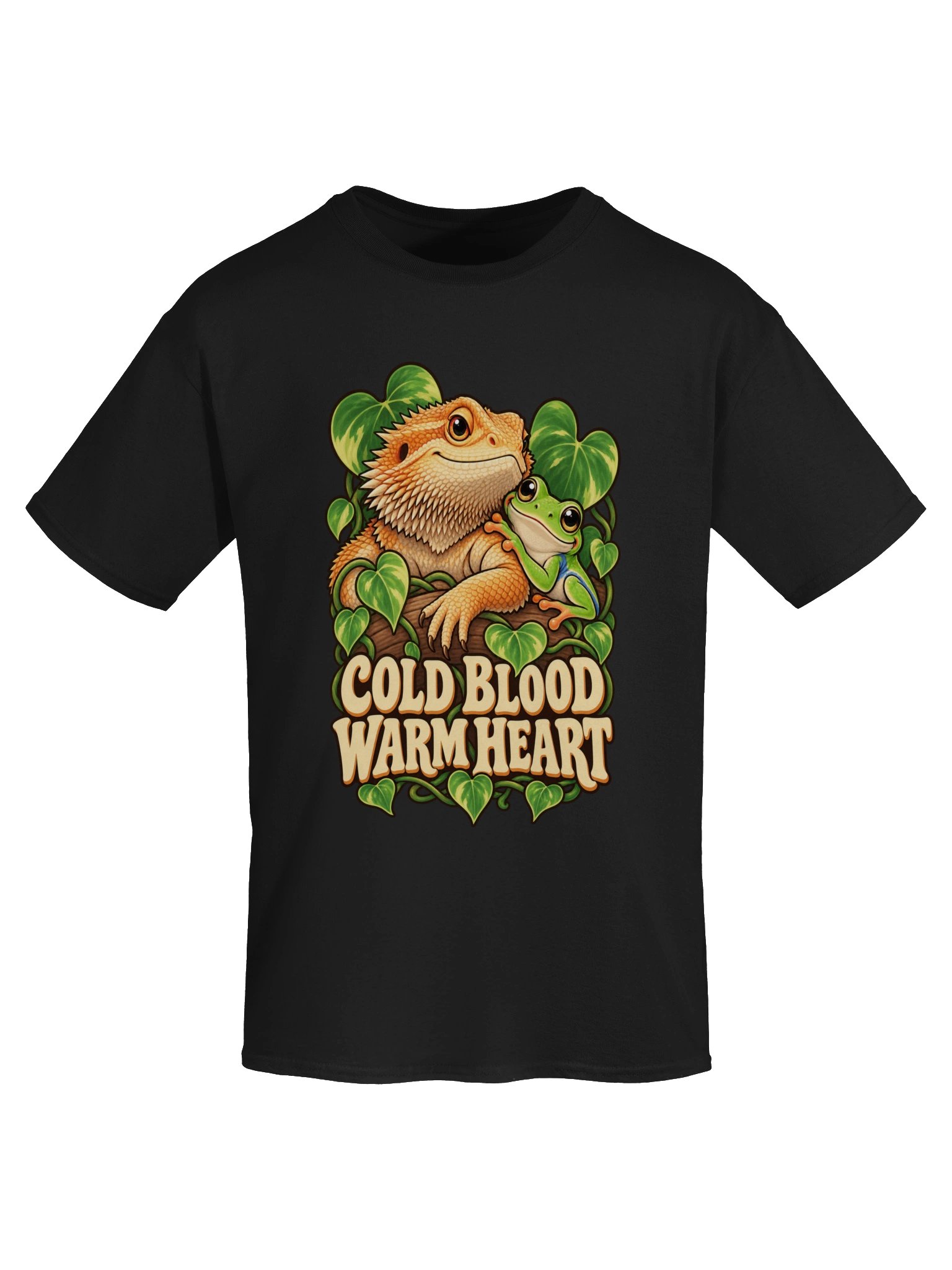 Cold Blood Warm Heart Reptile and Frog T-Shirt product image (5)