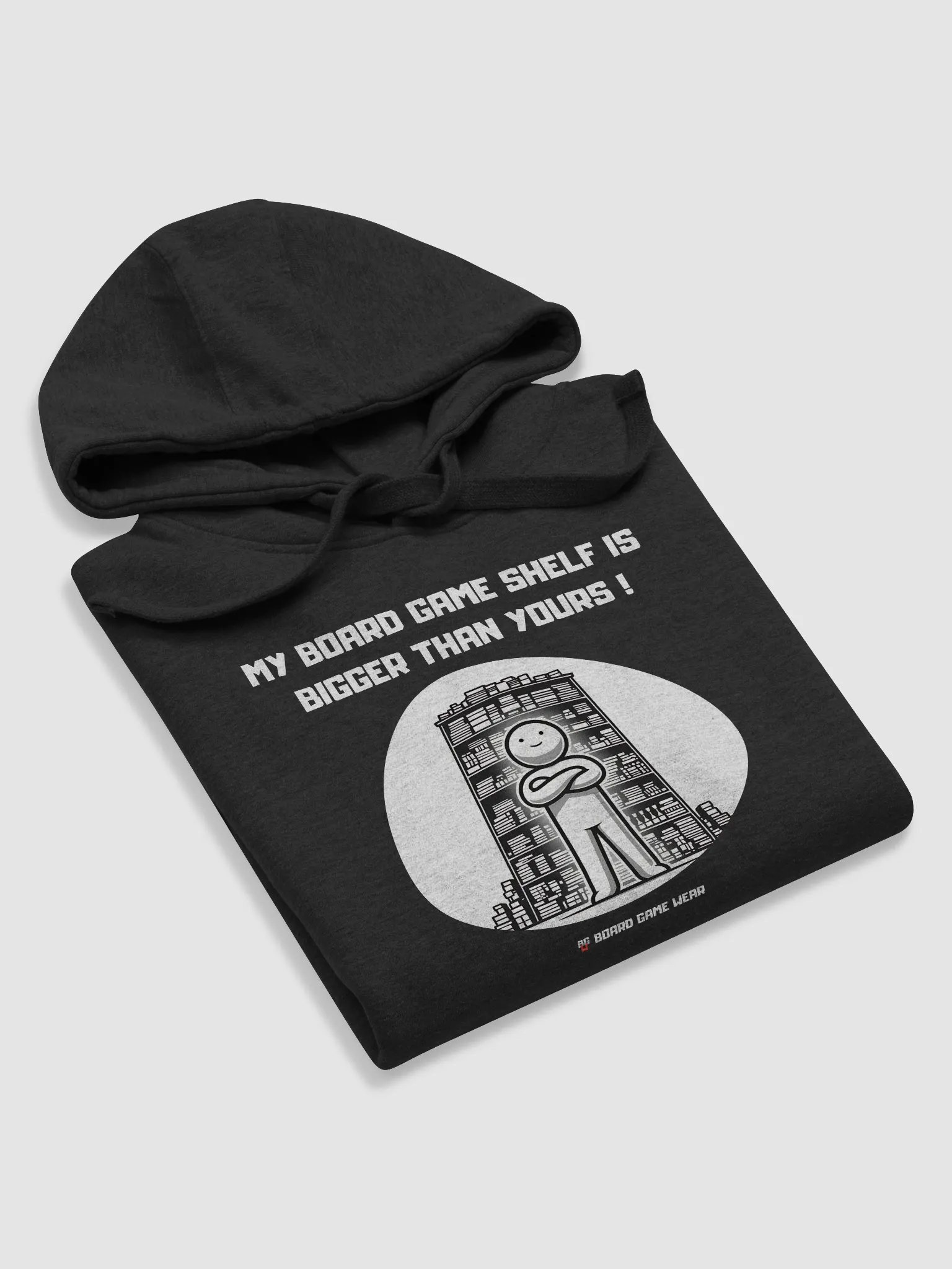 MY BOARD GAME SHELF IS BIGGER THAN YOURS | Unisex Hoodie product image (33)