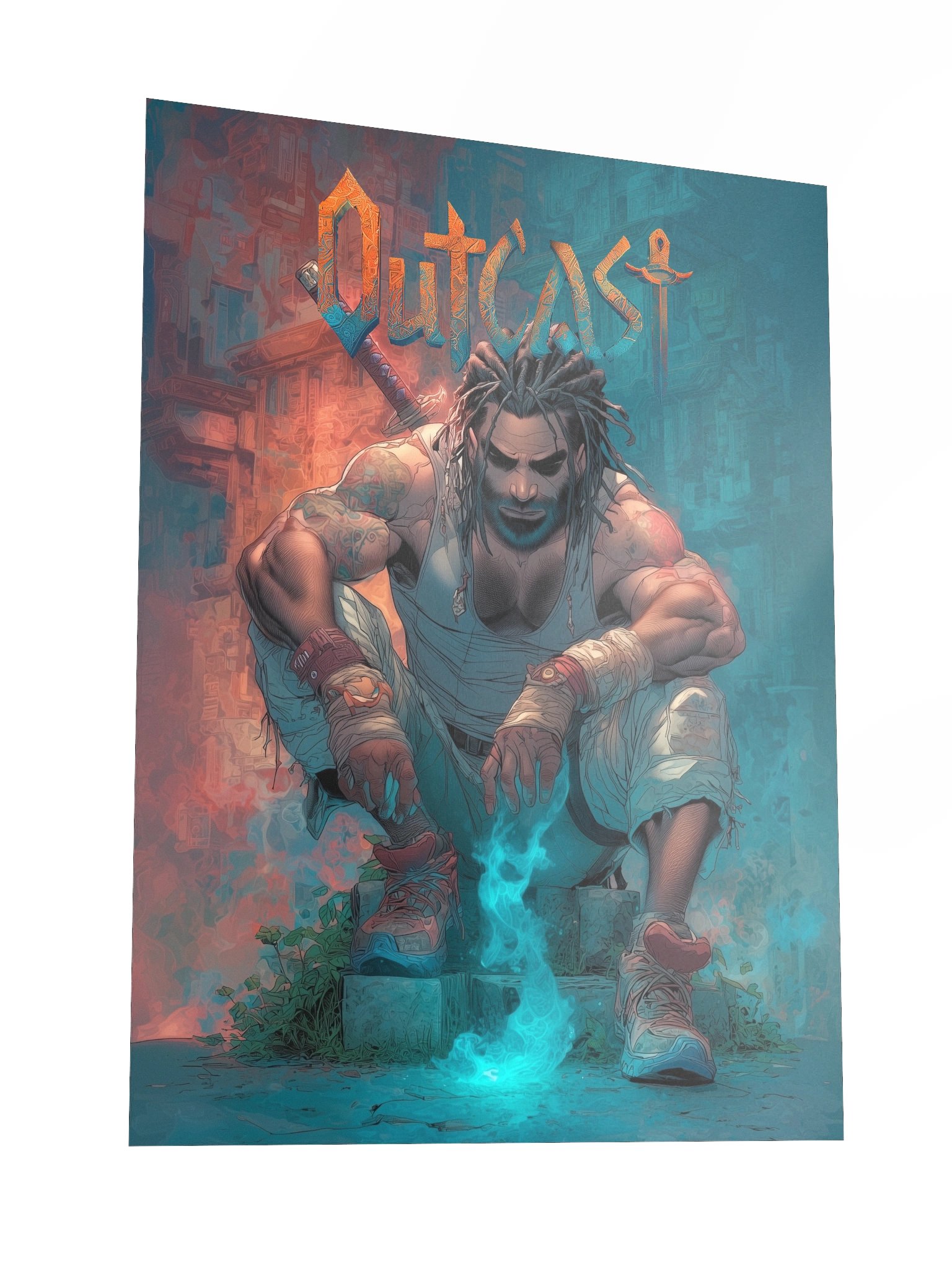 Outcast - In the Beginning (issue 1 cover art) - Premium Matte Poster product image (3)