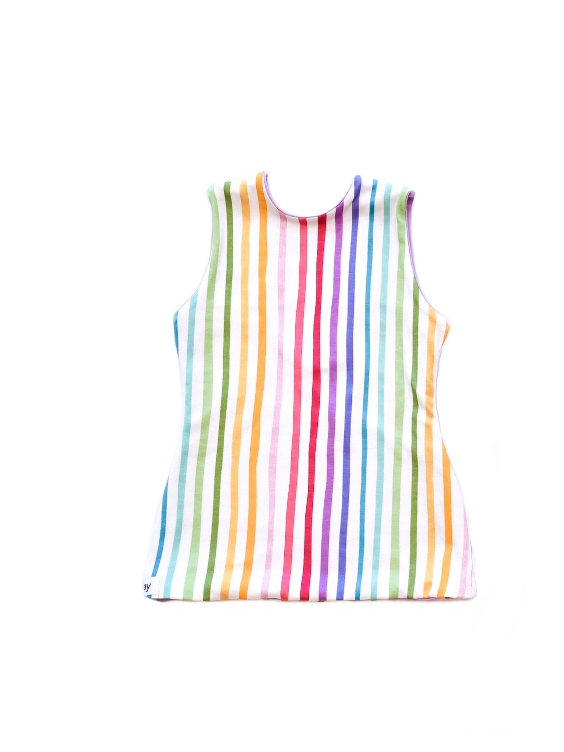 Rainbow & Lilac Reversible Fitted Top product image (2)