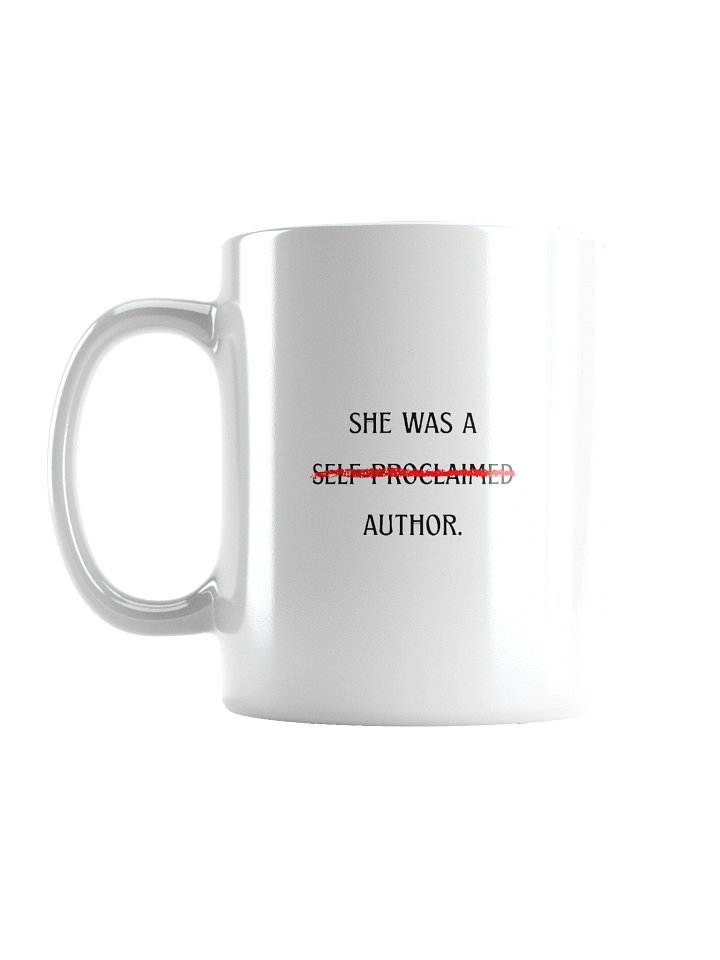 Self-Proclaimed Author mug product image (3)