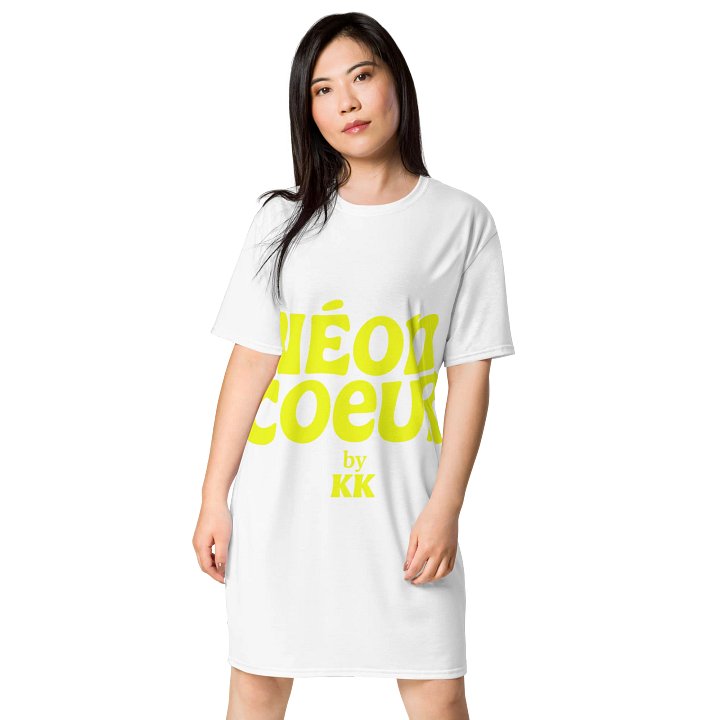 NÉON COEUR Oversized Sleep T-Shirt – by KK product image (1)