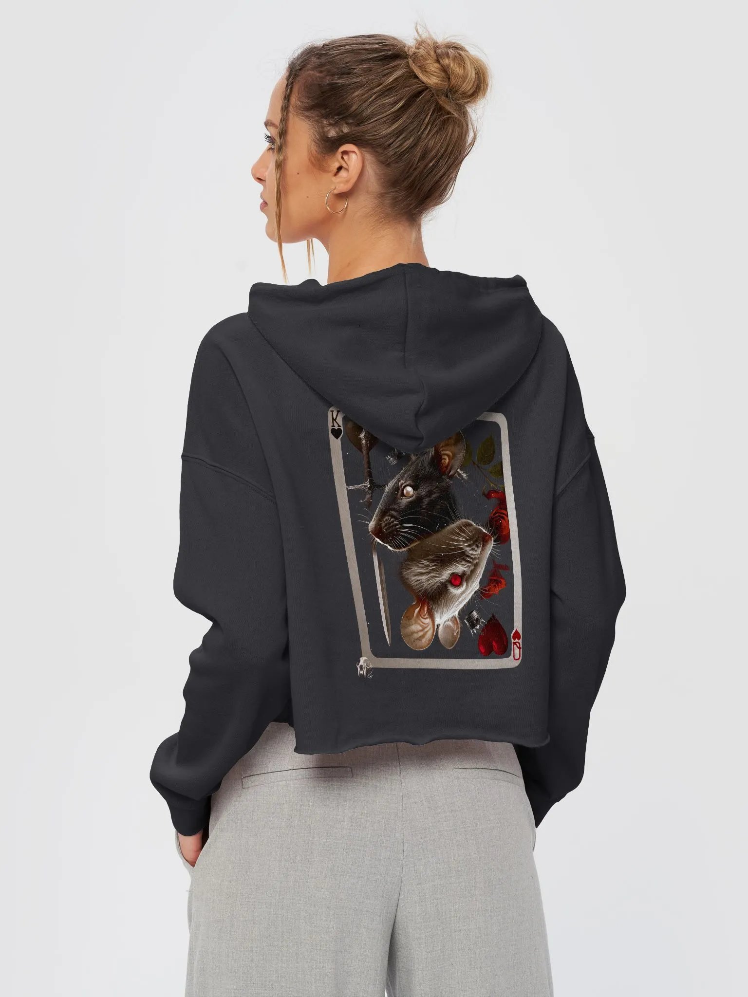 Hierarchy Cropped Hoodie product image (3)