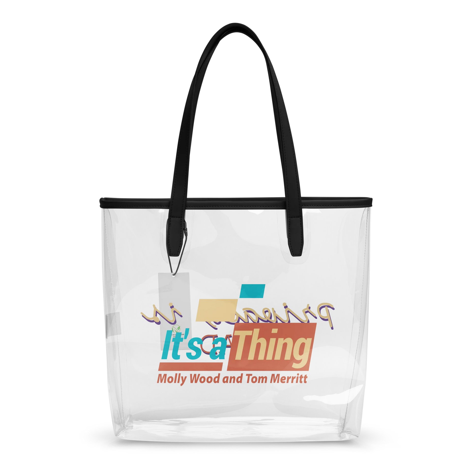 "Privacy is Dead" Clear Tote product image (3)