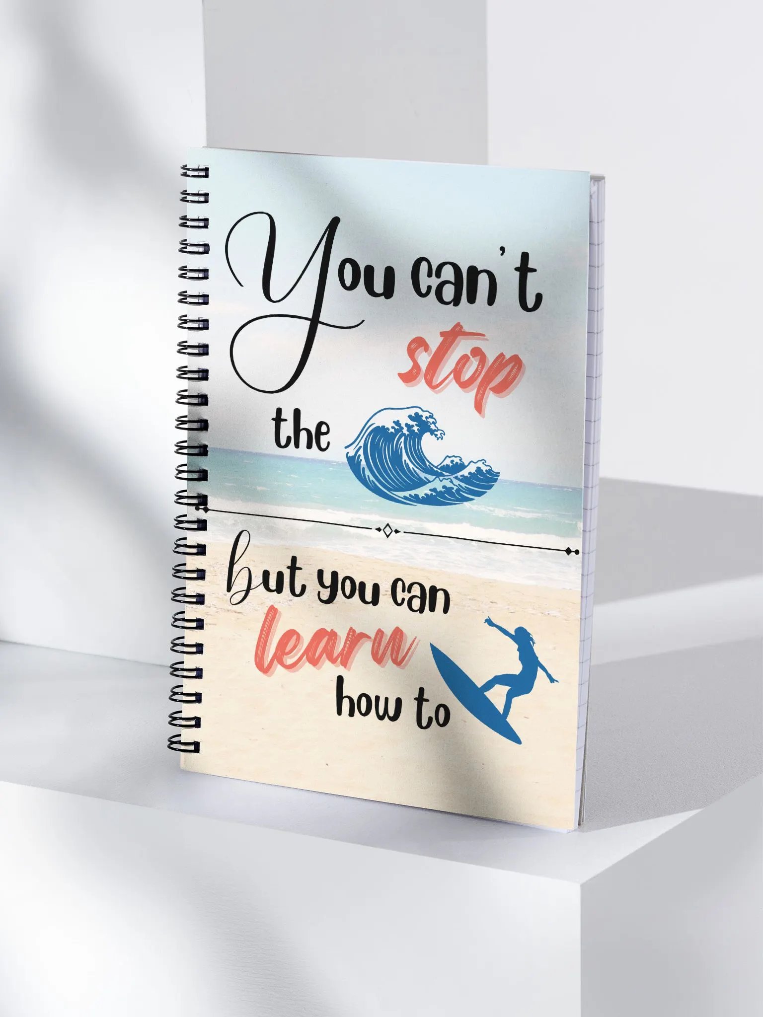 You Can't Stop The Waves Notebook product image (4)