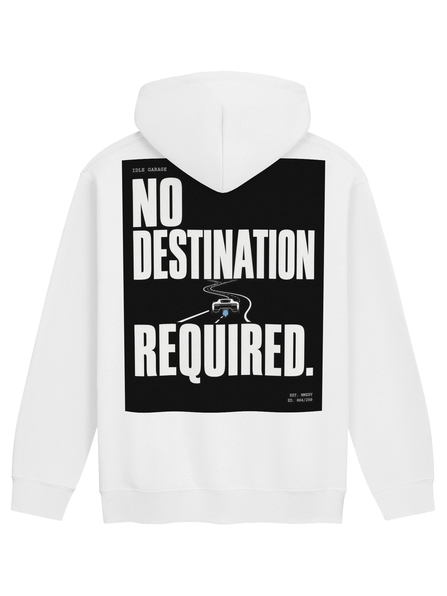 Idle Garage Monogram Hoodie product image (6)
