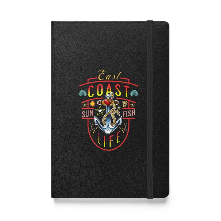 East Coast Life Sun Fish Nautical Hardcover Journal product image (1)