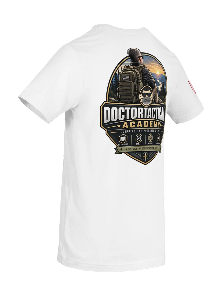 DoctorTactical Academy White T product image (8)