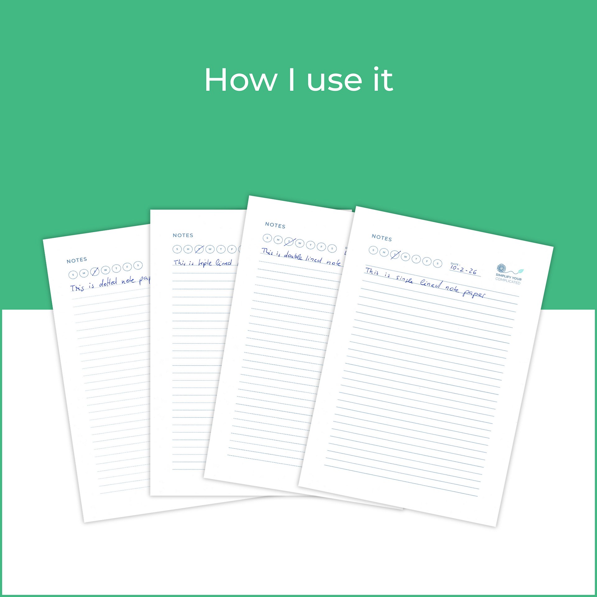 Daily Notes product image (2)