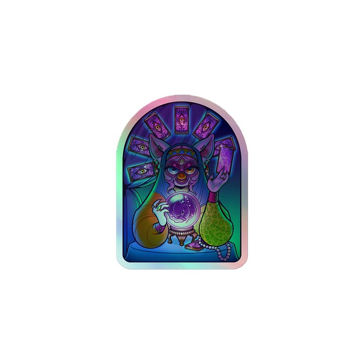 Furbtune Teller Holographic Sticker product image (1)